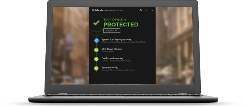 bitdefender free anitvirus 1 1